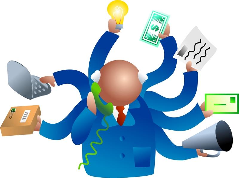 Business Multitasking Concept - Juggling Tasks Like a Pro