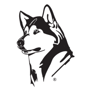 Husky washington huskies logo vector logo of washington huskies 