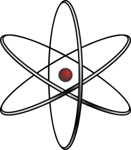 Stylized Atom Clip Art 