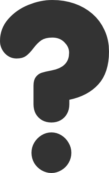 Clip art of question mark clipart image 
