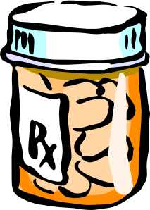 Prescription Pill Bottle Illustration - Medical & Pharmacy Visual Resource