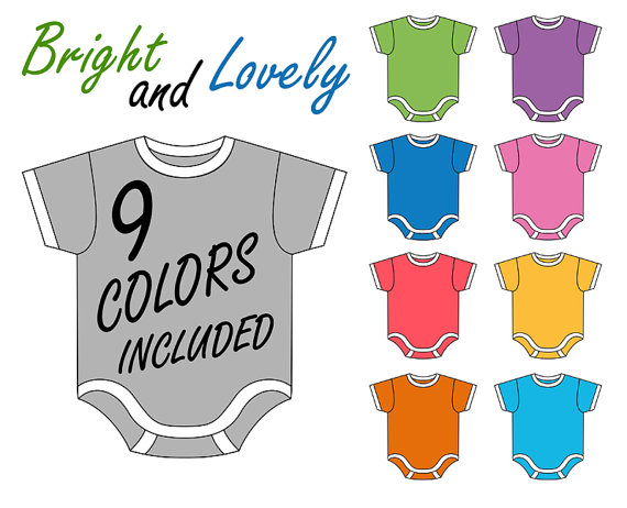 Baby Onesie Clipart