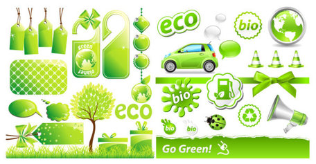 go green vector - Clip Art Library