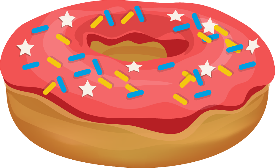 Free to Use &, Public Domain Doughnut Clip Art 