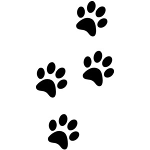 clip art tiger paw print - Clip Art Library