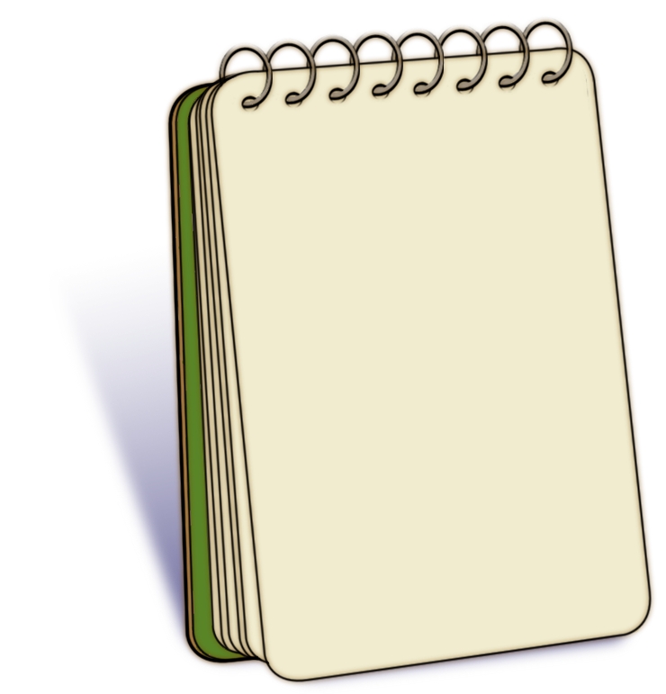 notepad clipart png - Clip Art Library