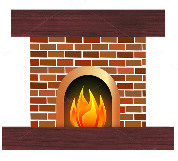 Fireplace Clip Art 