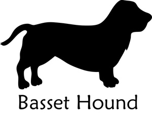 Basset Hound Clipart 