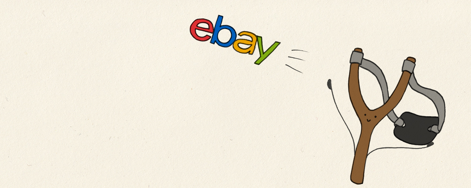 eBay Logo Launched by Playful Slingshot - Creative Illustration
