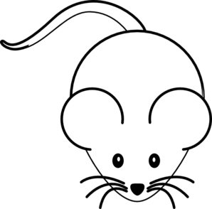 Black And White Mouse Clip Art