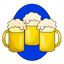 Beer Mugs Clip Art - Festive Illustration for Breweries & Events