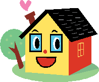 Happy House Illustration - Friendly Pixel Art for Home & Real Estate Sites