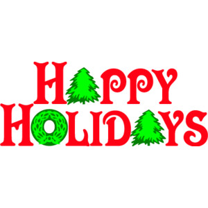 Happy Holidays Clipart 