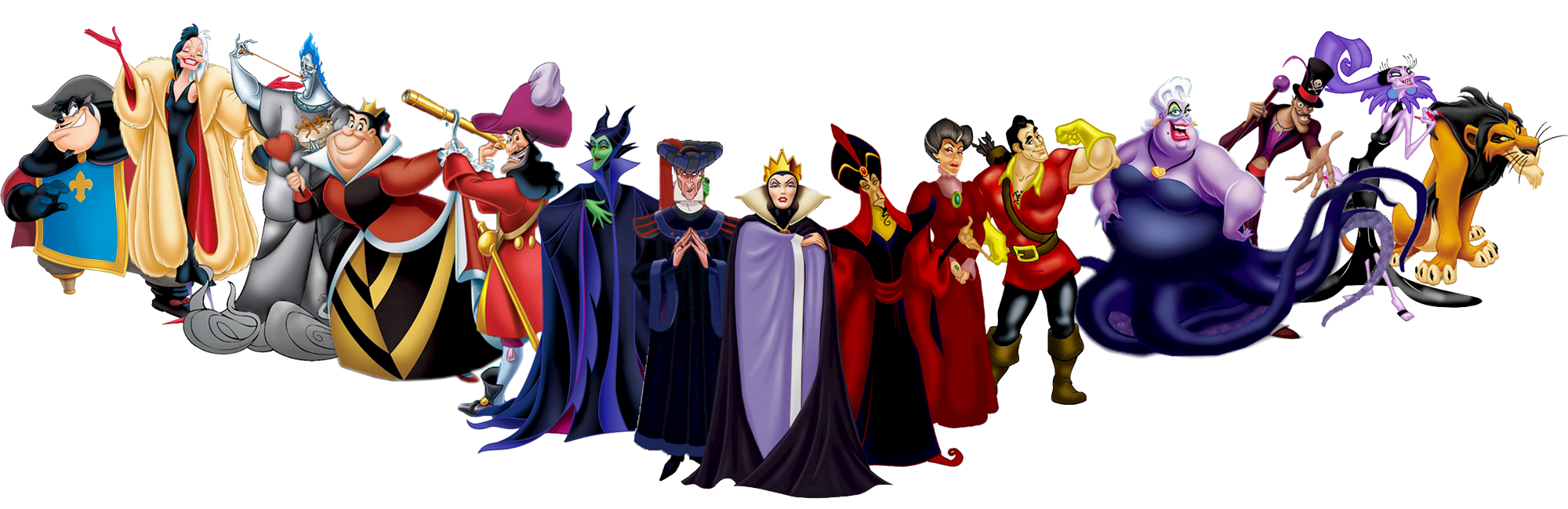 Assorted disney characters clipart image 