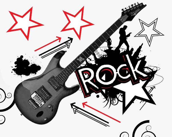 free clipart rock and roll