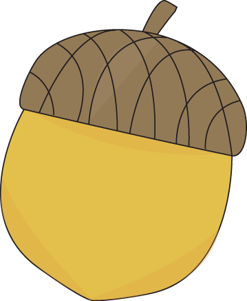 Acorn Illustration - Free Vector Graphic for Nature & Education Design
