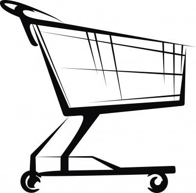 Grocery Cart Clipart 