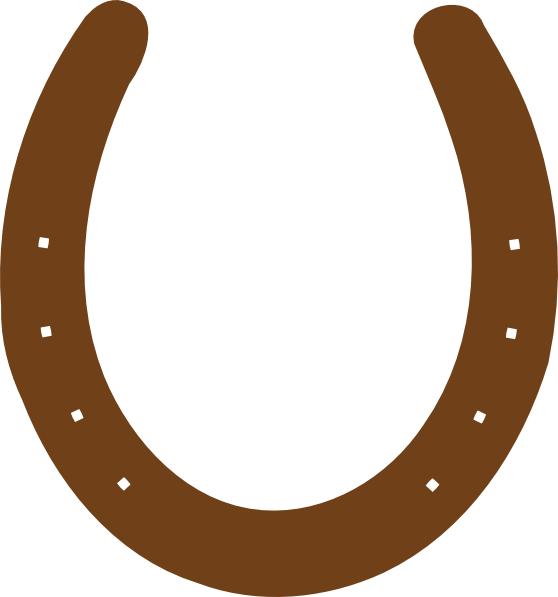 Lucky Horseshoe Icon - Symbol of Good Fortune & Equestrian Heritage
