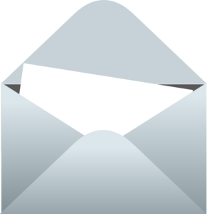 Open Envelope Icon - Digital Communication and Email Symbol