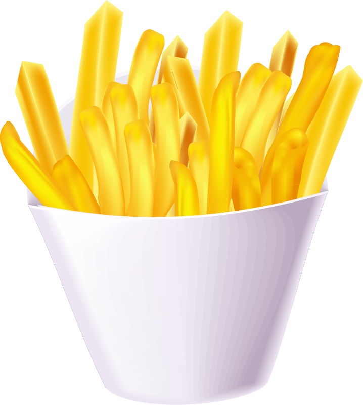 Free to Use &, Public Domain French Fries Clip Art 