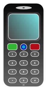 Mobile Phone Clip Art 