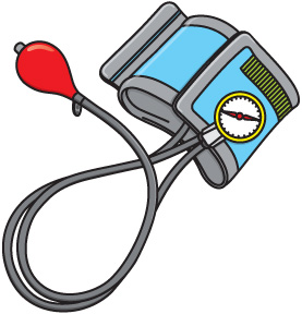 Blood Pressure Screening Clipart 