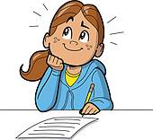Student Testing Clipart 