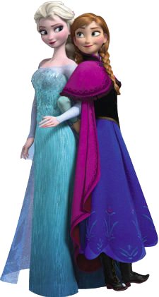 Frozen: Ana and Elsa Clip Art. 