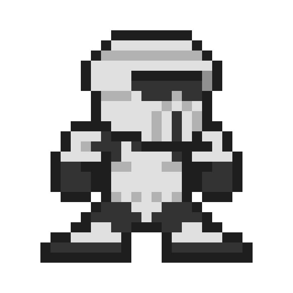 scout trooper pixel art - Clip Art Library