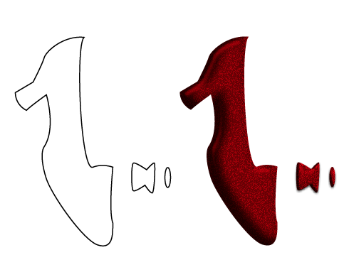 Ruby Red Slippers Clip Art 