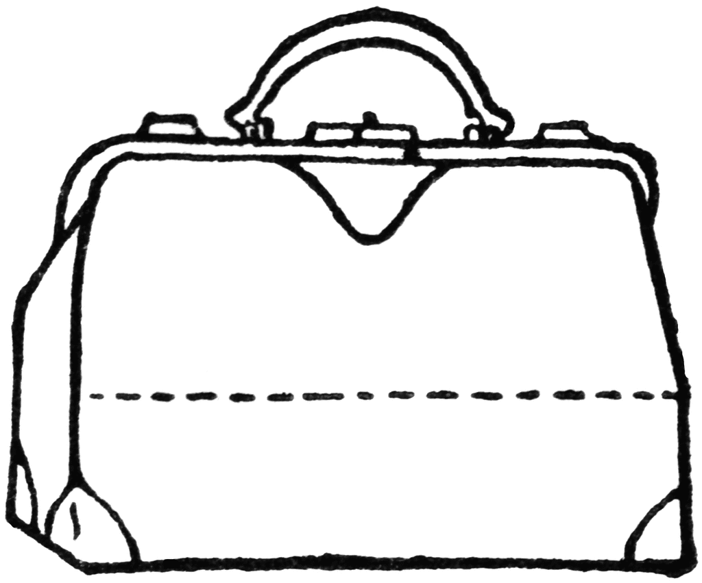Cashier purse black and white clipart free download