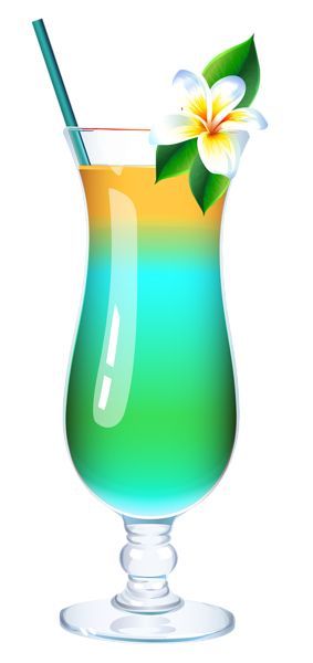 Tropical Blue Lagoon Cocktail Recipe - Refreshing Layered Drink