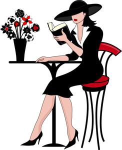 Elegant Woman Clipart 