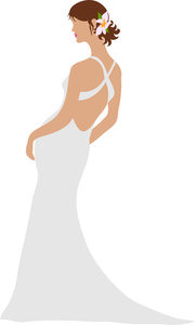 Clip Art Elegant Dress Clipart 
