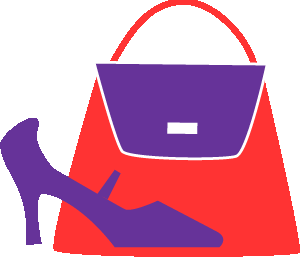 Purse And Shoe Clipart