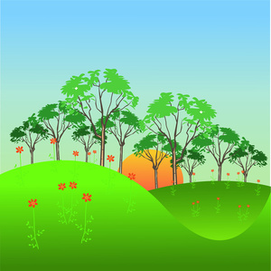 Landscapes Clip Art 