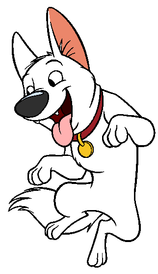 Bolt the Superdog - Animated Character from Disney’s Bolt