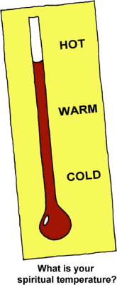 Temperature Scale Illustration - Hot, Warm, Cold Visual Guide