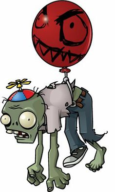 Zombie Clipart Plant Vs Zombie - Plant Vs Zombies Characters Png