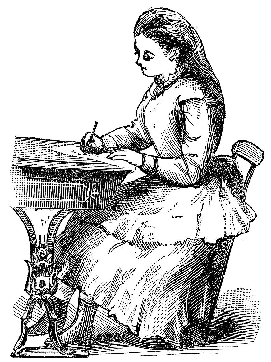 caistor in victorian times clipart