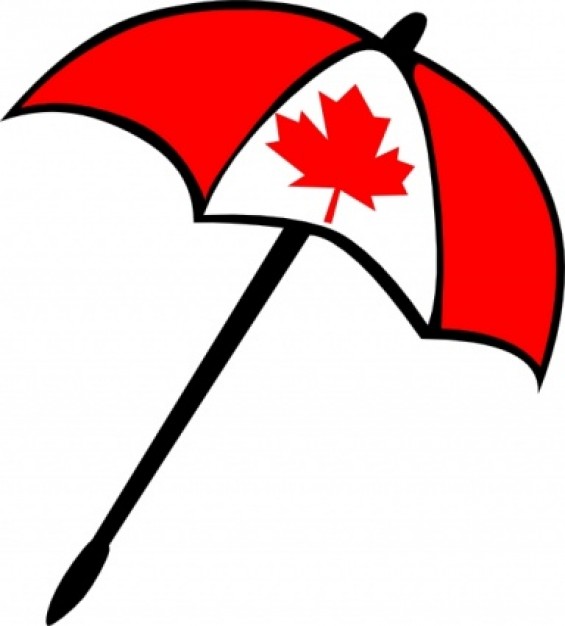 Canadian Flag Umbrella - Symbol of National Pride and Protection