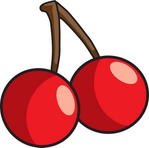 Cherries Clipart Image
