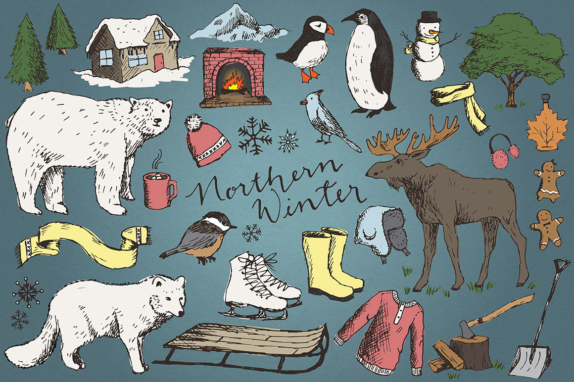 Popular items for winter clip art 