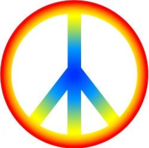 Peace sign clip art vector clip art free image 
