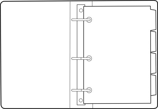 Binder Clipart 