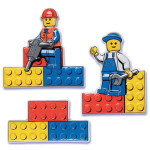 LEGO Construction Workers Minifigures - Play, Build & Imagine
