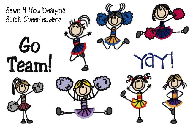 Cheerleaders Clipart Collection 224574