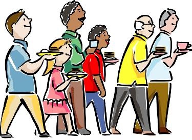 Community Potluck Gathering - Shared Meals and Connection