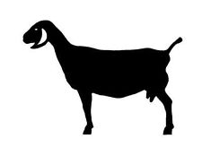 Boer Goat Silhouette 