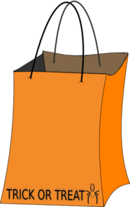 FREE Feed the Halloween Treat Bag GIF and PNG Clip Art by Chirp